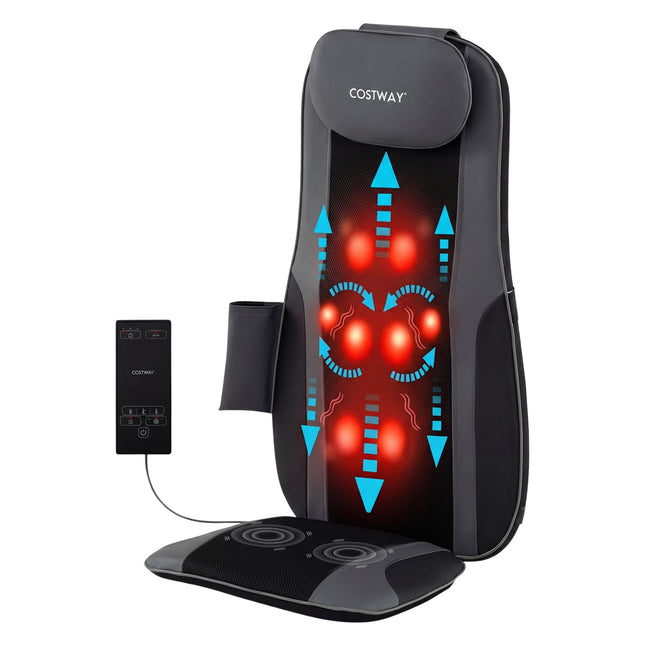 Shiatsu-Massagesitzauflage mit Wärme und Vibration