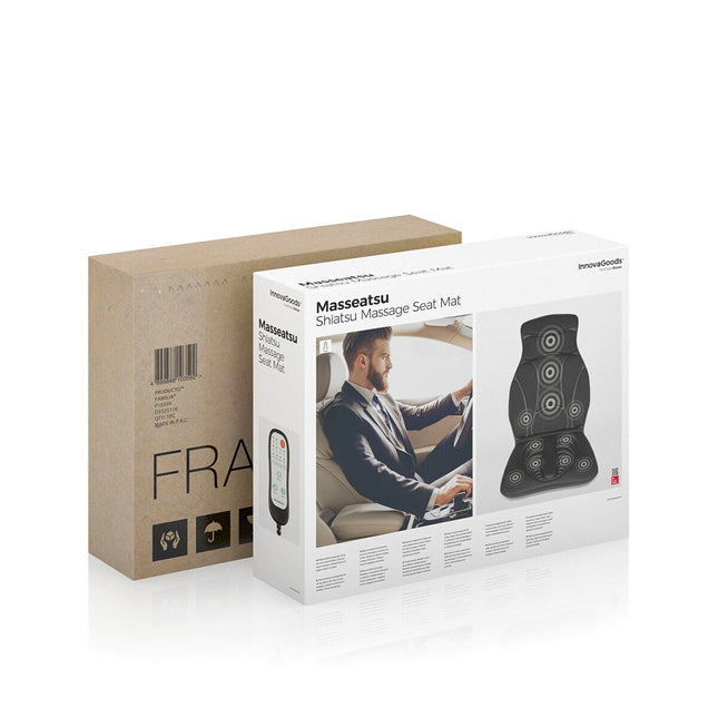 Shiatsu-Thermomassage-Sitzmatte Masseatsu InnovaGoods