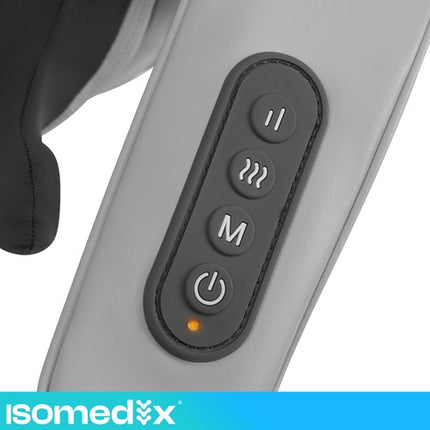 Shiatsu bezdrátový masážní přístroj na krk s LED vyhříváním