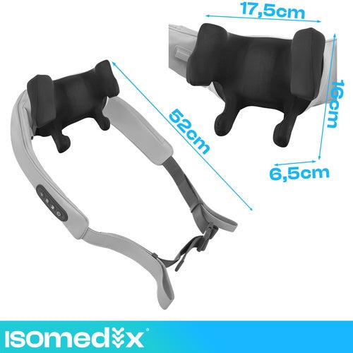 Shiatsu Wireless Neck Massager with LED Heating