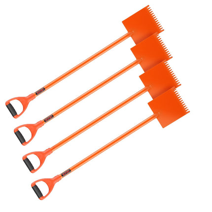 Shingle Shovel 4-Pack, D-Grip Roof Ripper, 46-Inch