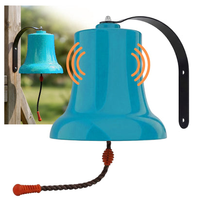 Ship's Bell For Kids Play Tower – Rope Pull, Weather-Resistant