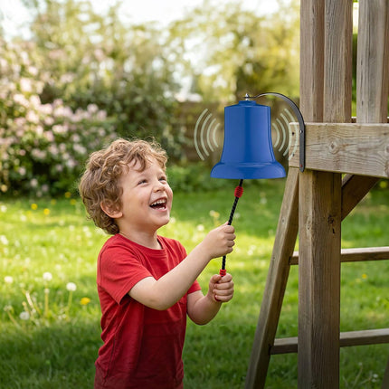 Ship's Bell For Kids Play Tower – Rope Pull, Weather-Resistant
