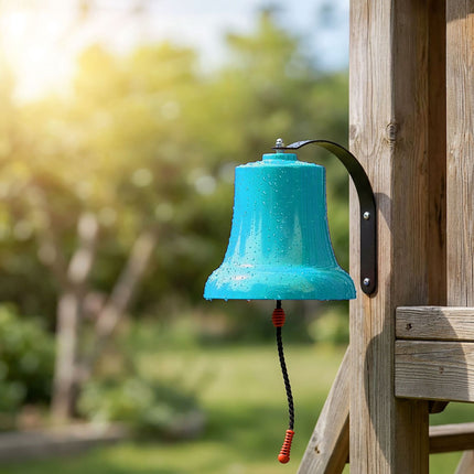 Ship's Bell For Kids Play Tower – Rope Pull, Weather-Resistant
