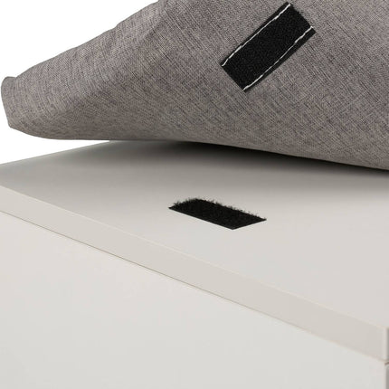 Schuhbank mit Kissen & Dielenschrank-Set