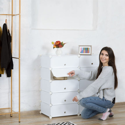 Schuhschrank mit 10 Fächern