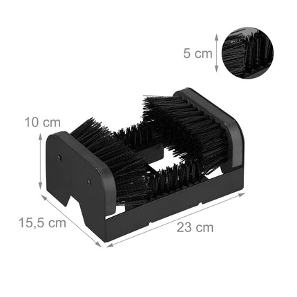 Shoe Scraper with All-Round Brushes
