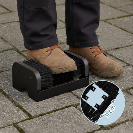 Shoe Scraper with All-Round Brushes