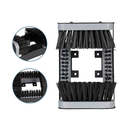 Shoe Scraper with Brushes for Outdoor Cleaning