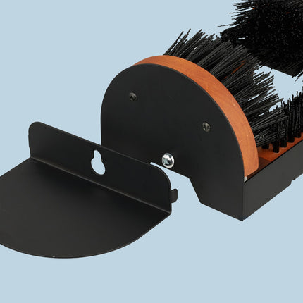 Schuhabstreifer mit Rundumbürsten – Outdoor Stiefelreiniger