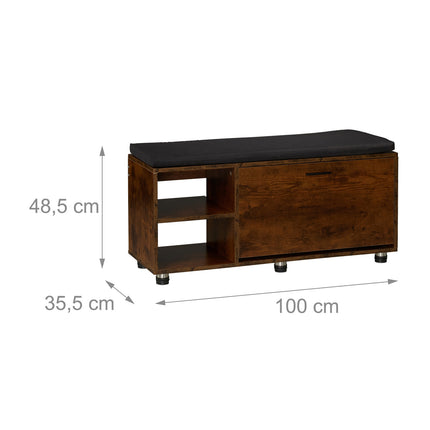 Schuhbank & Flurschrank-Set