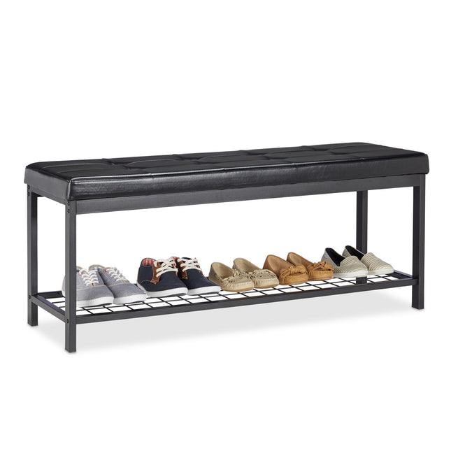 Schuhbank XXL mit Kissen