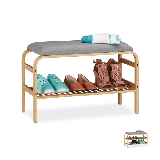 Schuhbank mit Platz für 3-6 Paar Schuhe