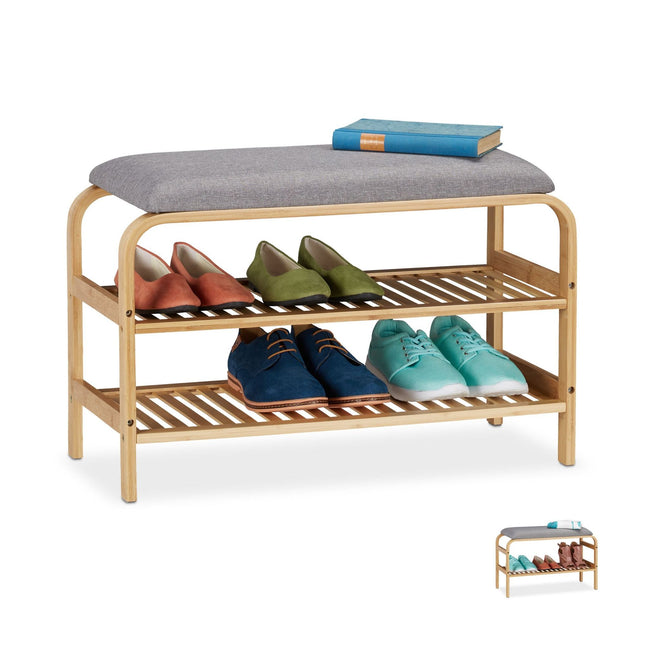 Schuhbank mit Platz für 3-6 Paar Schuhe