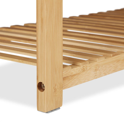 Shoe bench with storage