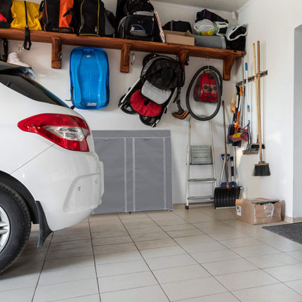 Schuhschrank aus Stoff 12 Fächer