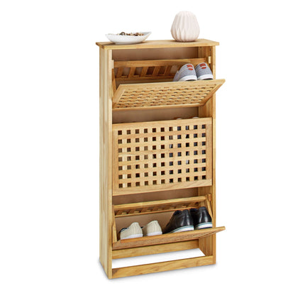 Shoe cabinet walnut