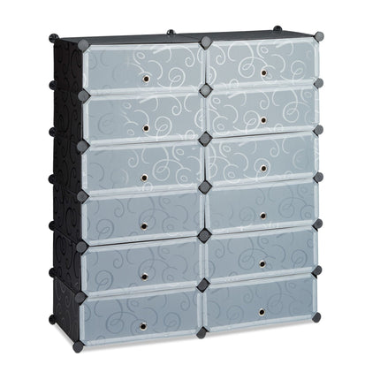 Schuhschrank mit 12 Fächern