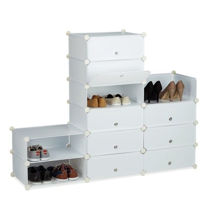 Schuhschrank mit 12 Fächern