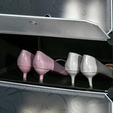 Modular Shoe Cabinet - 12 Compartment Black DIY Storage