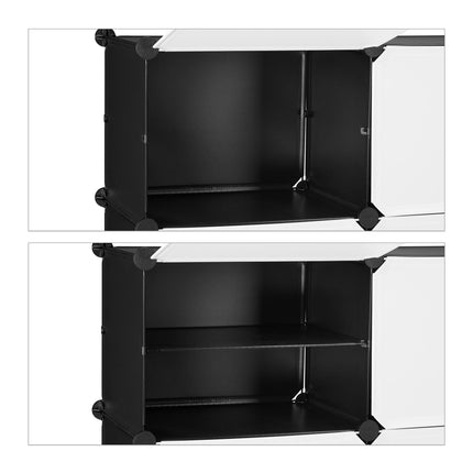 Schuhschrank mit 24 Fächern