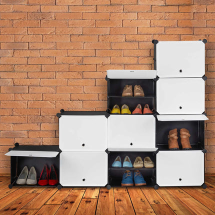 Schuhschrank mit 24 Fächern