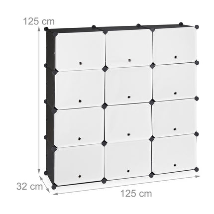 Schuhschrank mit 24 Fächern