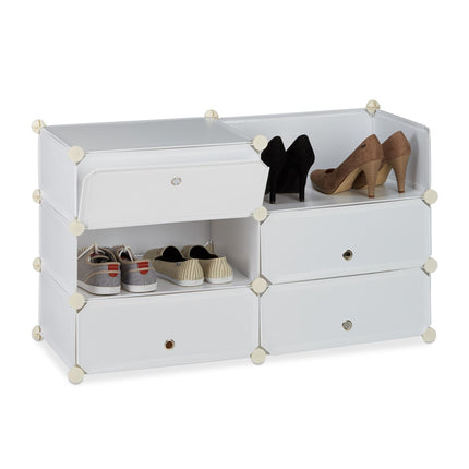 Schuhschrank mit 6 Fächern