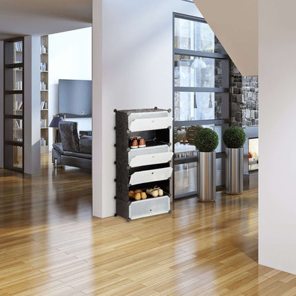 Schuhschrank mit 6 Fächern