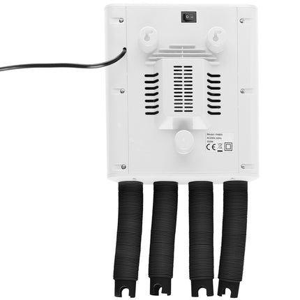 Schuhtrockner 350Watt 4 Schläuche zum Trocknen von 2 Paar Schuhen gleichzeitig