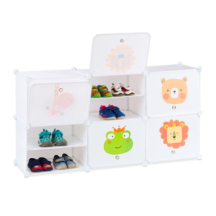 Étagère à chaussures pour enfants à brancher