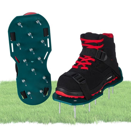 Schuhe für Rasenlüfter