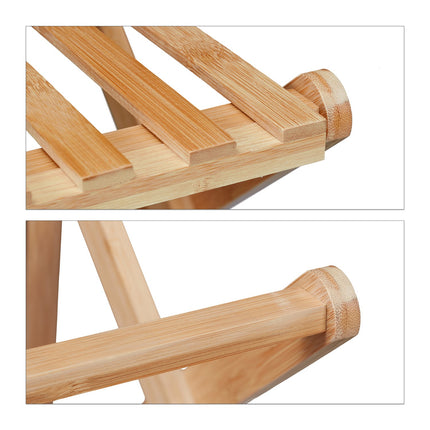 Shoe shelf bamboo