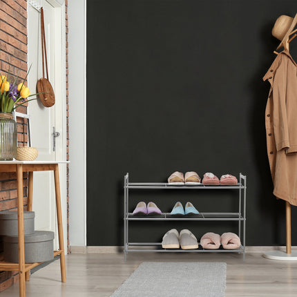 Étagère à chaussures empilable 3 étagères