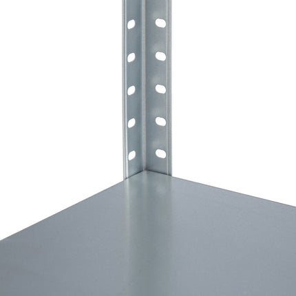 Shoe shelf white, in metal