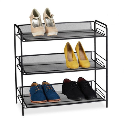 Étagère à chaussures avec 3 étagères