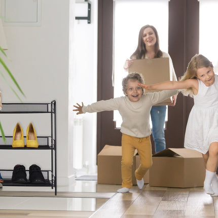 Étagère à chaussures avec 3 étagères