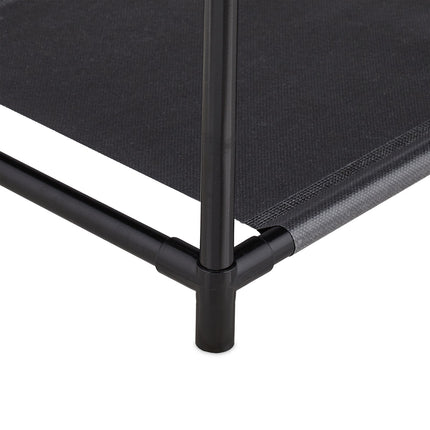 Shoe shelf with 3 shelves & boot hanger