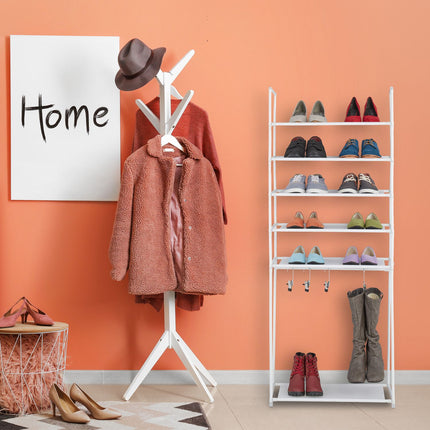 Shoe shelf with 6 shelves