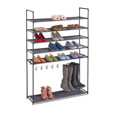 Étagère à chaussures avec compartiment à coffre