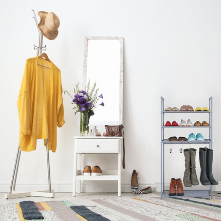 Schuhregal mit Stiefelhalter