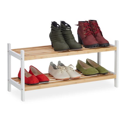 Armoire à chaussures en tissu avec 8 compartiments
