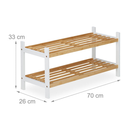 Armoire à chaussures en tissu avec 8 compartiments