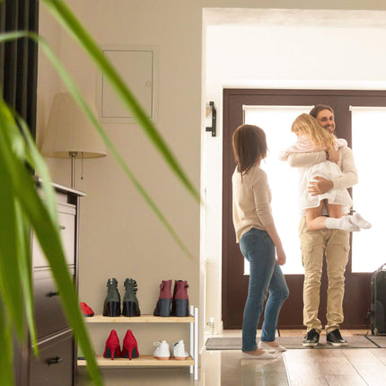 Armoire à chaussures en tissu avec 8 compartiments