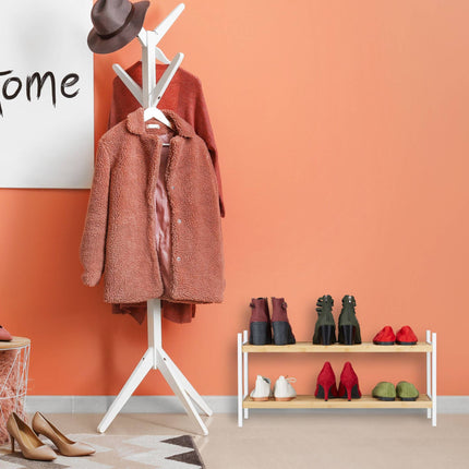 Armoire à chaussures en tissu avec 8 compartiments