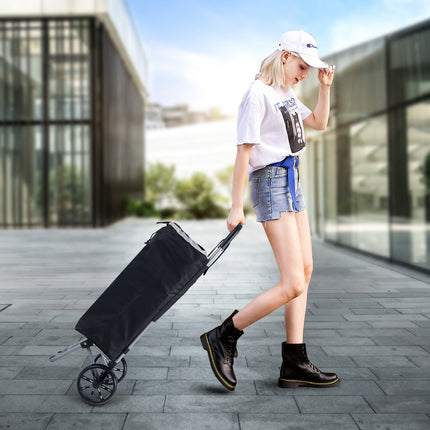 Einkaufstrolley, faltbar, 32,8 L, 35 kg, 2 Räder
