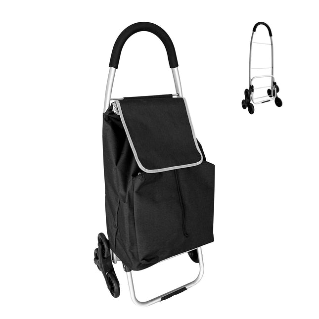 Nákupní taška na kolečkách do schodů, 45L, termo taška