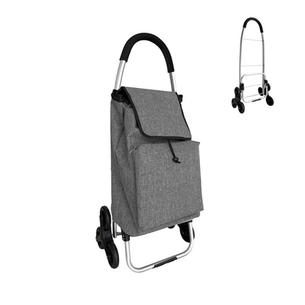 Einkaufstrolley Treppensteiger mit 45L Kühltasche