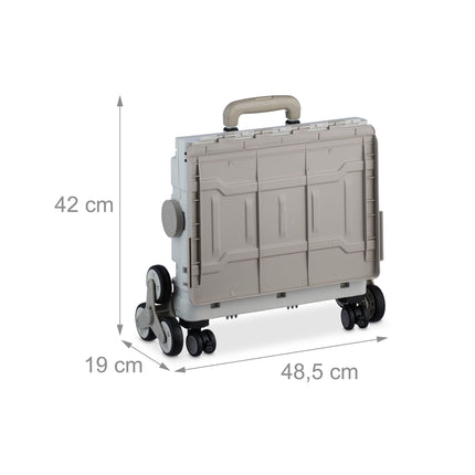 Einkaufswagen für den Treppentransport