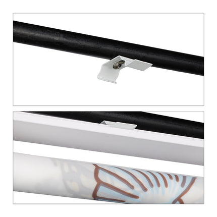 Shower Roller Blind, Ocean Print, Water-Repellent